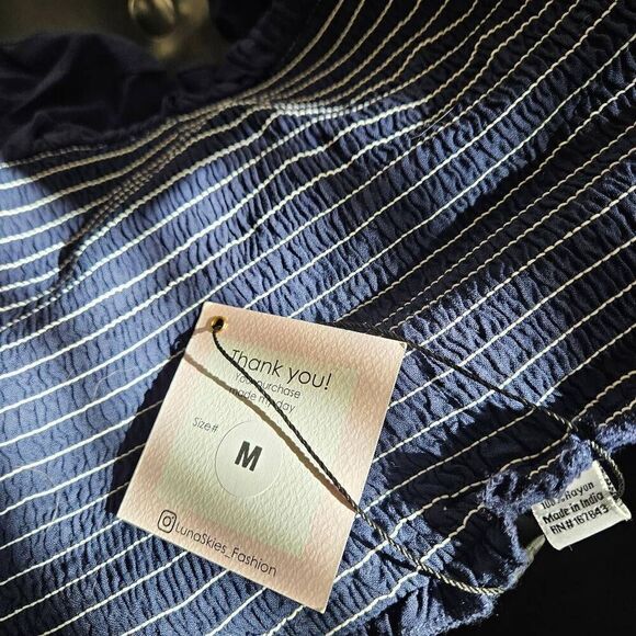 NWT Luna Skies Smocked Embroidered Top - Picture 8 of 8